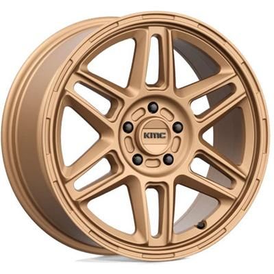 KMC Wheel Aluminum Bronze, Lifetime Structural Limited Warranty With 1 Year On Finish KM71688012638