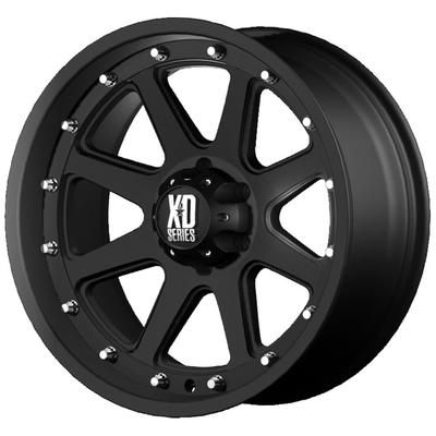 XD Wheel Aluminum Matte Black, Lifetime Limited Warranty on Structure; 1 Year Finish XD79889068718