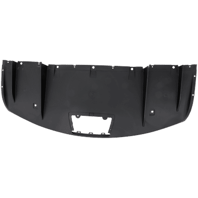 Replacement Valance Plastic Black, Rear, Lower, 1-year unlimited-mileage warranty RT76430031
