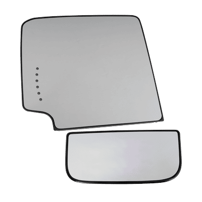 Kool Vue Towing Mirror Glass, Driver Side, Upper & Lower, 1-year limited warranty SET-CV149GL-2