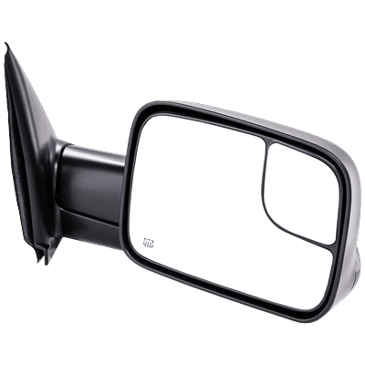 JC Whitney Mirror Textured Black, Passenger Side, 1-year limited warranty JDG44ER