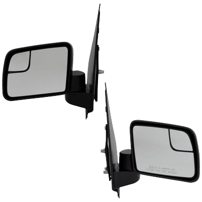 JC Whitney Mirror Textured Black, Driver & Passenger Side, 1-year limited warranty SET-JFD245R