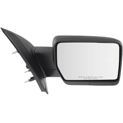 JC Whitney Mirror Textured Black, Passenger Side, 1-year limited warranty JFD227ER