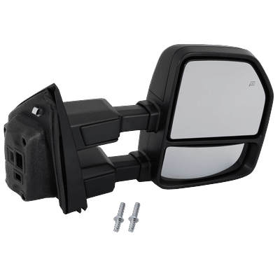 JC Whitney Mirror Textured Black, Passenger Side, 1-year limited warranty JFD430ER-S