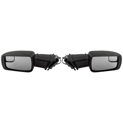 JC Whitney Mirror Textured Black, Driver & Passenger Side, 1-year limited warranty SET-JDG156ER