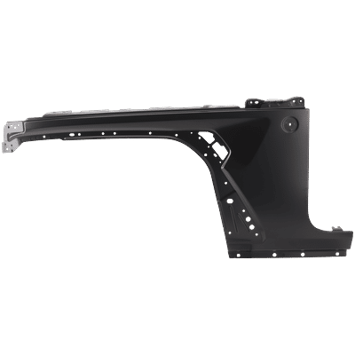 Replacement Fender Aluminum Primed, Front, Driver Side, 1-year unlimited-mileage warranty RJ22010020Q