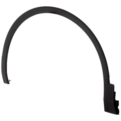Replacement Fender Flares Plastic Textured Gray, Front, Driver Side, 1-year unlimited-mileage warranty RV22130008