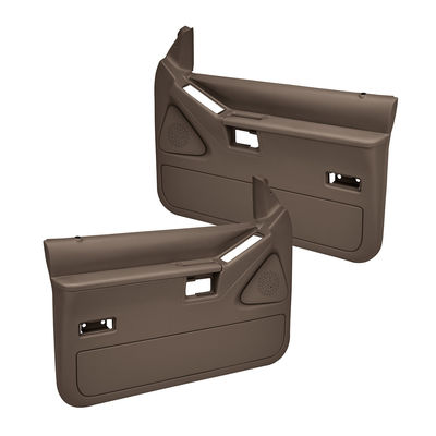 Coverlay Door Trim Panel Dark Brown Replacement Series, Front, Driver & Passenger Side, Lifetime limited warranty 12-57F-DBR
