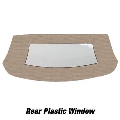 Kee Auto Top Convertible Rear Window Cloth Neutral, CD2005CO09SF