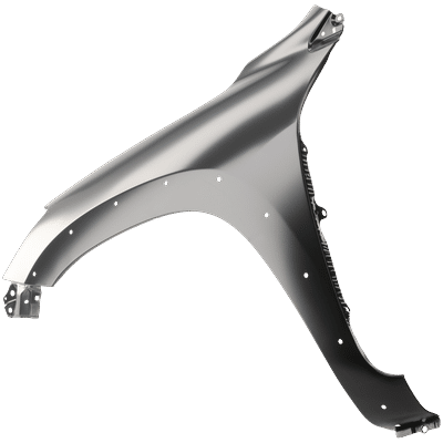 Replacement Fender Steel Primed, Front, Driver Side, 1-year unlimited-mileage warranty T220170Q