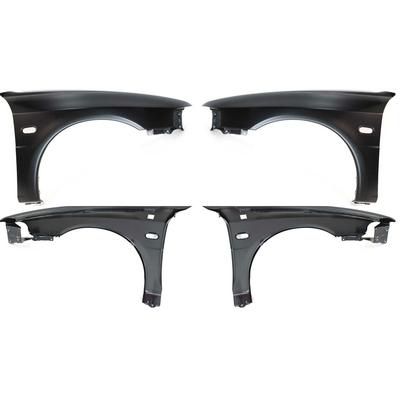 Replacement Fender Steel Primed, Front, Driver & Passenger Side, 1-year unlimited-mileage warranty SET-9521