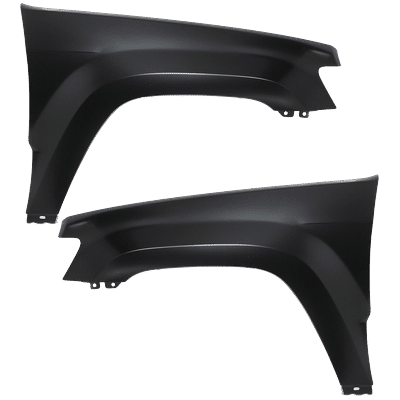 Replacement Fender Steel Primed, Front, Driver & Passenger Side, 1-year unlimited-mileage warranty SET-J220105