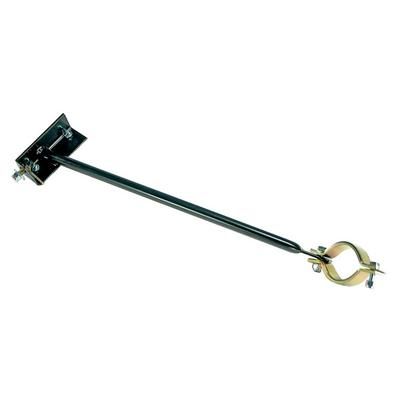 Rugged Ridge Steering Box Brace Steel Black Powdercoated, 5-year limited warranty 18021.05
