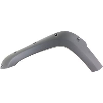 Replacement Fender Flares Plastic Primed, Front, Driver Side, 1-year unlimited-mileage warranty REPJ221306