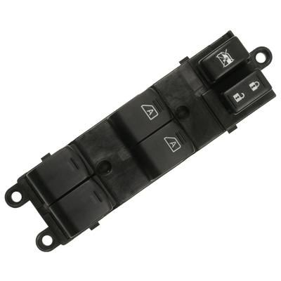 Standard Window Switch Black OE Replacement, Front, Driver Side, 3-year or 36,000-mile limited warranty DWS-393
