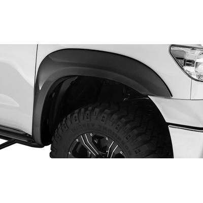 Bushwacker Fender Flares Plastic Black Extend-A-Fender Series, Front & Rear, Driver Passenger Side, Lifetime limited warranty 30916-02