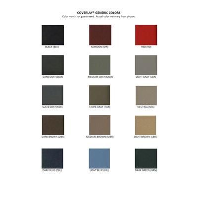 Coverlay Interior Restoration Kit ABS Plastic Neutral Dash Cap, Door Panel, Kick Lifetime limited warranty 18-601CL-NTL