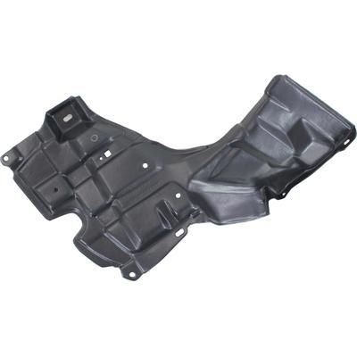 Replacement Engine Splash Shield, Front, Passenger Side, 1-year unlimited-mileage warranty REPT310139