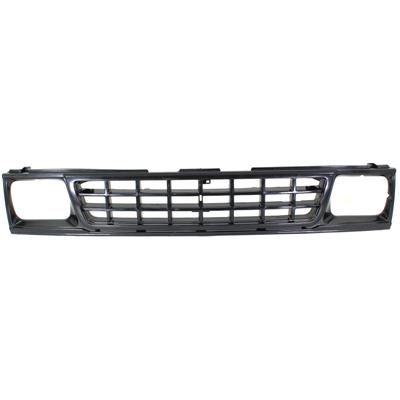 Replacement Grille Assembly Plastic Painted Black Grille, 1-year unlimited-mileage warranty 1813