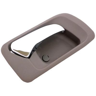 Dorman Interior Door Handle Plastic Gray bezel with chrome lever Help Series, Front, Passenger Side, Lifetime limited warranty 82209