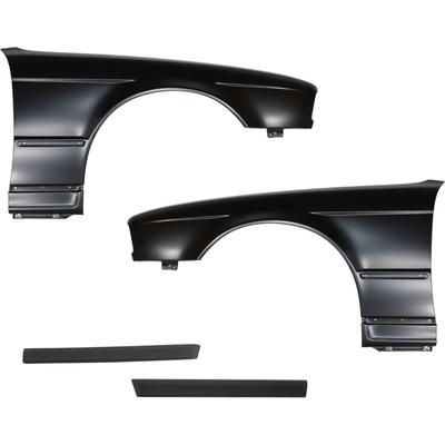 Replacement Fender Steel Primed, Front, Driver & Passenger Side, 1-year unlimited-mileage warranty KIT-70315-16