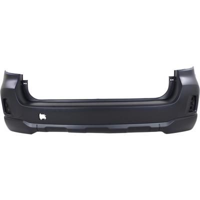Replacement Bumper Cover Primed, Rear, 1-year unlimited-mileage warranty REPS760154P