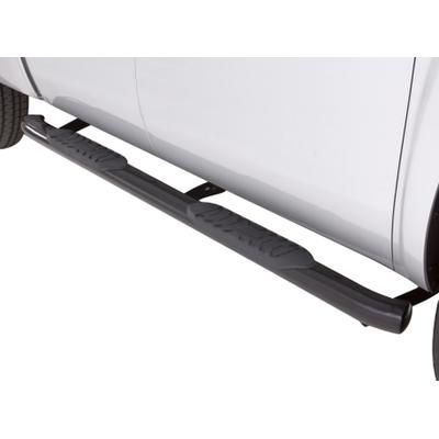 Lund Nerf Bars Steel Powdercoated Black 4 in. Oval Curved Series, Lifetime limited warranty with 3-year on finish 23440360