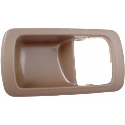 Dorman Door Handle Trim Plastic Textured brown Help Series, Front or Rear, Driver Side, Lifetime limited warranty 92948