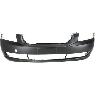 Replacement Bumper Cover Primed, Front, 1-year unlimited-mileage warranty RBK010301P