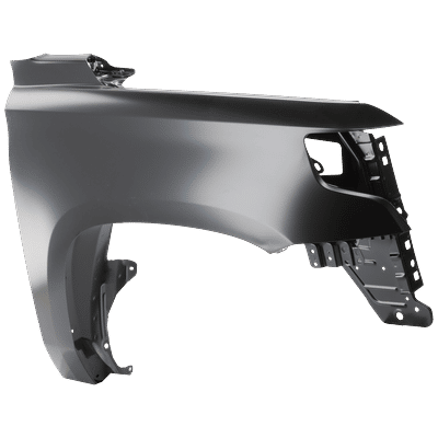 Replacement Fender Steel Primed, Front, Passenger Side, 1-year unlimited-mileage warranty REPC220189