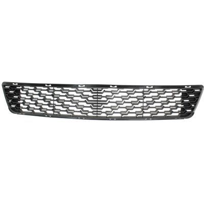 Replacement Bumper Grille Plastic Textured Gray, Front, 1-year unlimited-mileage warranty REPK015321