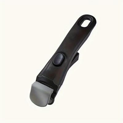 TEMU 1pc Silicone Handle, Universal Detachable Handle Black Beige, Suitable For Kitchen, Outdoor Cooking, Practical Kitchen Tool