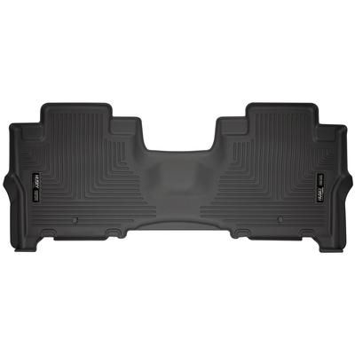 Husky Liners Floor Mats Made of Thermoplastic Black Molded Liner Weatherbeater Series, Second Row, Lifetime limited warranty 14331