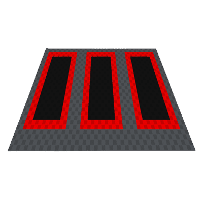 Swisstrax 3-Car Garage Bundle In Ribtrax Pro Tiles (Parking Bays - Grey, Red, Black)