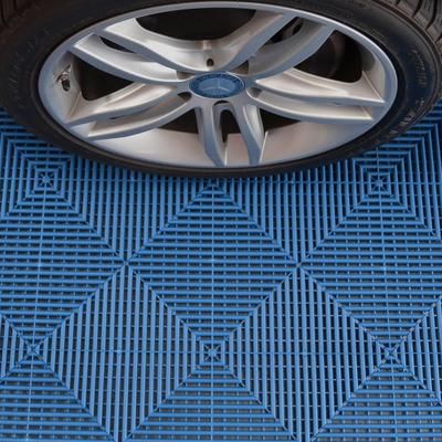 Swisstrax Island Blue Ribtrax Pro Garage Floor Tiles (6 Pack)