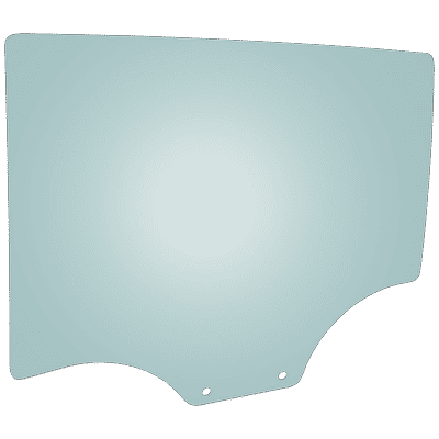 JC Whitney Door Glass, Rear, Driver Side, 1-year unlimited-mileage warranty JRC48130028