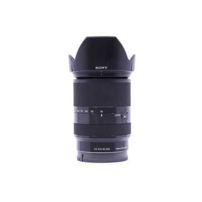 Used Sony E 18-200mm f/3.5-6.3 LE OSS