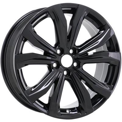 AutoWheels Wheel Alloy Painted Black, Jante 2-Year Limited Warranty ALY74338U45N