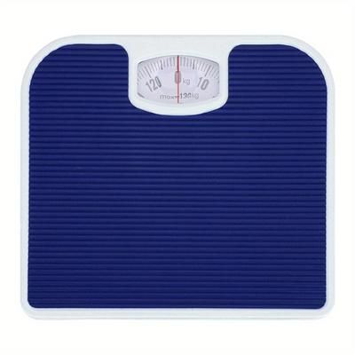 TEMU Mechanical Weighing Scales Scales Bathroom Scale Measuring 130kg With Non-slip Surface Sensors Fitness Scale Dial Accurate Weighing