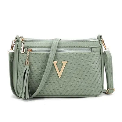 2025 Women's Middle-aged Crossbody Bag Korean Version Spring/summer Fashion Trend Single Shoulder Bag Change Mobile Phone Purse