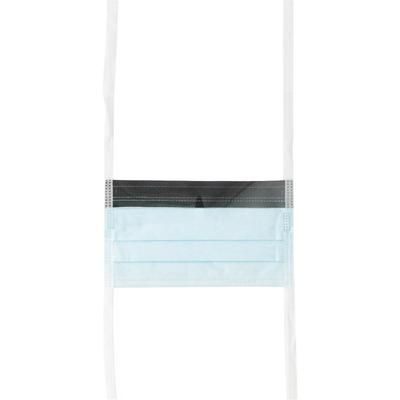 Medline ASTM Level 1 Anti-Fog Surgical Mask with Eye Shield with Ties, 100/CS (NON27405)