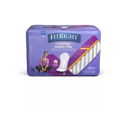 Medline Bladder Control Pad, Ultimate, 6" x 16", 120/CS (FBC1040)
