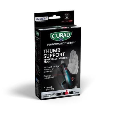 Curad Performance Series IRONMAN Deluxe Thumb Brace, 4/CS (CURIM18230)