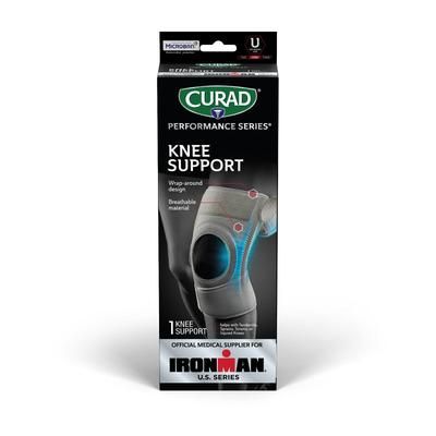 Curad Performance Series IRONMAN Knee Support with Spiral Stabilizers, Reversible, Universal Size, 4/CS (CURIM23333)