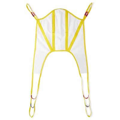 Medline Disposable 2-Point U-Shaped Patient Sling with Head Support, 700 lb. Capacity, Medium, 10/CS (MDS2PTDHBM)