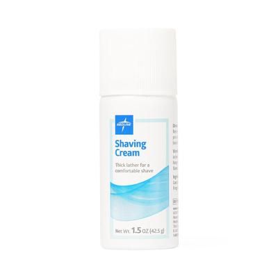 Medline MedSpa Shavecream, 1.5 oz., 144/CS (MSC095014)