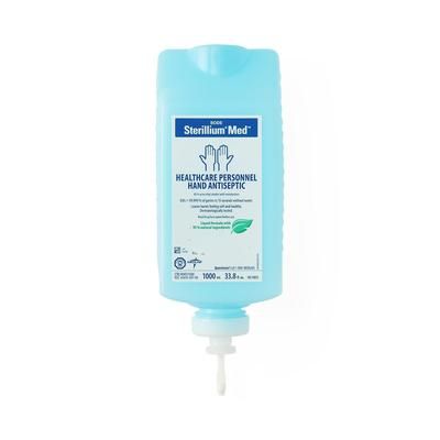Medline Sterillium Med Liquid Sanitizer, 1,000 mL, 8/CS (STRLMMED1000)