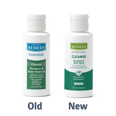 Remedy Essentials Shampoo & Body Wash, 2 oz., 96/CS (MSC092SBW02)