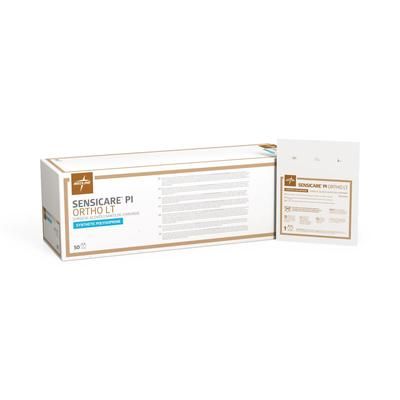 Medline SensiCare PI Ortho LT Surgical Gloves, Powder-Free, Size 9, 200/CS (MSG9990)
