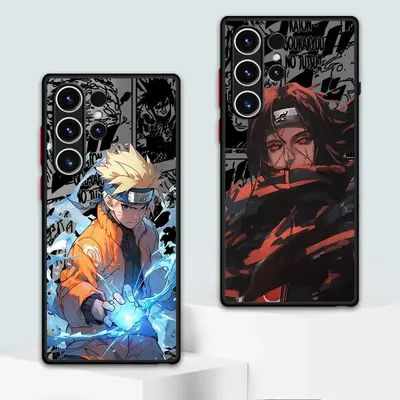 Anime Cool-N-Narutos Cover Phone Case for Samsung Galaxy S24 Ultra S23 Ultra S20 S21 FE S22 Ultra 5G S10 Plus S9 Plus Soft Matte